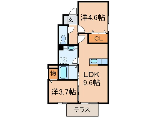 砂山みずほの物件間取画像